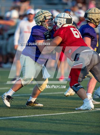 Thumbnail 2 in Henry County vs Christian Brothers (Scrimmage) photogallery.