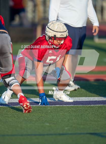 Thumbnail 2 in Henry County vs Christian Brothers (Scrimmage) photogallery.