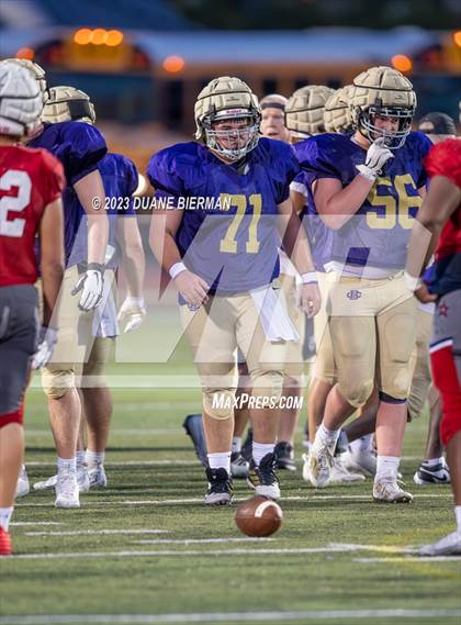 Thumbnail 3 in Henry County vs Christian Brothers (Scrimmage) photogallery.