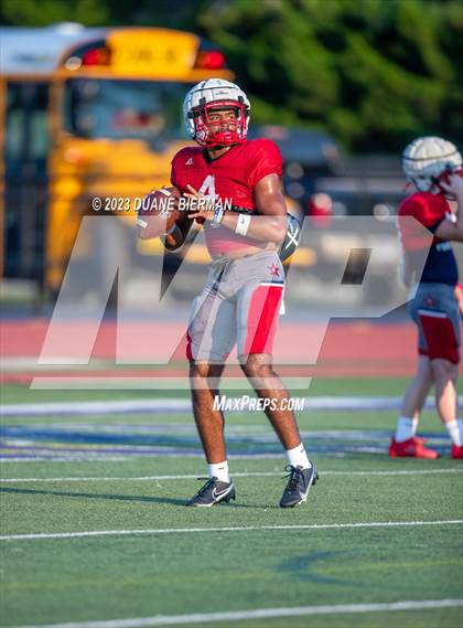 Thumbnail 1 in Henry County vs Christian Brothers (Scrimmage) photogallery.
