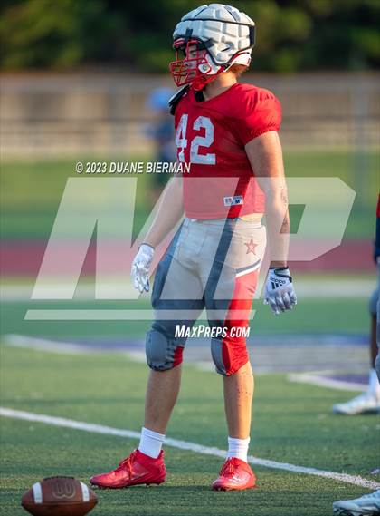 Thumbnail 2 in Henry County vs Christian Brothers (Scrimmage) photogallery.