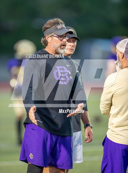 Thumbnail 1 in Henry County vs Christian Brothers (Scrimmage) photogallery.