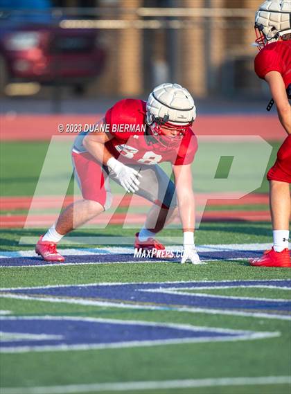 Thumbnail 1 in Henry County vs Christian Brothers (Scrimmage) photogallery.