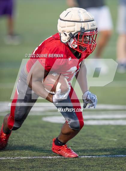 Thumbnail 3 in Henry County vs Christian Brothers (Scrimmage) photogallery.