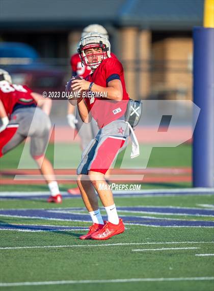 Thumbnail 2 in Henry County vs Christian Brothers (Scrimmage) photogallery.