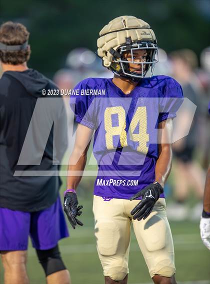 Thumbnail 3 in Henry County vs Christian Brothers (Scrimmage) photogallery.