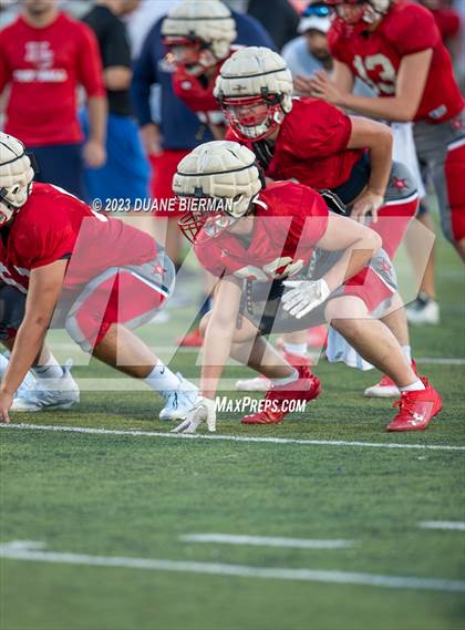 Thumbnail 3 in Henry County vs Christian Brothers (Scrimmage) photogallery.