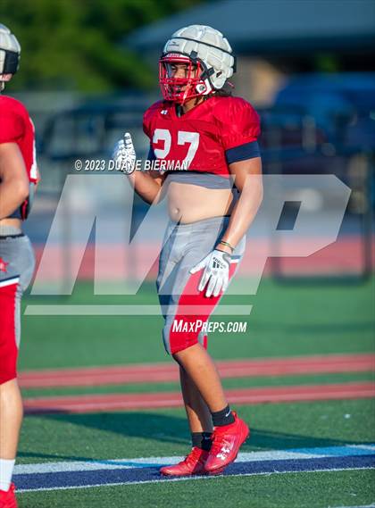 Thumbnail 3 in Henry County vs Christian Brothers (Scrimmage) photogallery.