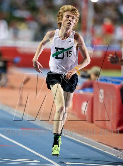 Thumbnail 2 in CIF State Track & Field Championships (Boys 3200m) photogallery.