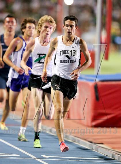 Thumbnail 3 in CIF State Track & Field Championships (Boys 3200m) photogallery.