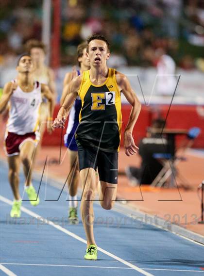 Thumbnail 1 in CIF State Track & Field Championships (Boys 3200m) photogallery.