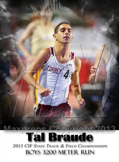 Thumbnail 1 in CIF State Track & Field Championships (Boys 3200m) photogallery.