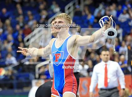 Thumbnail 2 in NCHSAA State 3A Wrestling Championships (Finals) photogallery.