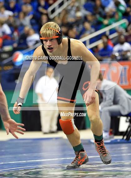 Thumbnail 2 in NCHSAA State 3A Wrestling Championships (Finals) photogallery.