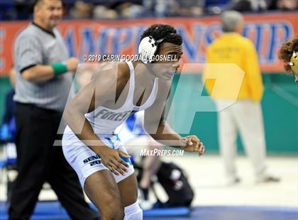 Thumbnail 3 in NCHSAA State 3A Wrestling Championships (Finals) photogallery.