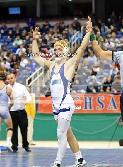 Thumbnail 1 in NCHSAA State 3A Wrestling Championships (Finals) photogallery.