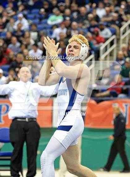 Thumbnail 2 in NCHSAA State 3A Wrestling Championships (Finals) photogallery.
