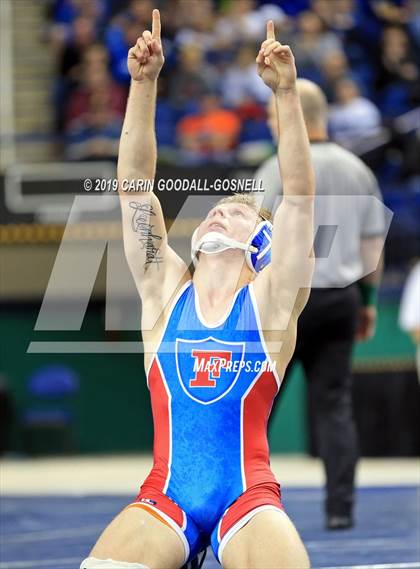 Thumbnail 1 in NCHSAA State 3A Wrestling Championships (Finals) photogallery.
