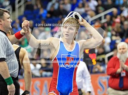 Thumbnail 1 in NCHSAA State 3A Wrestling Championships (Finals) photogallery.
