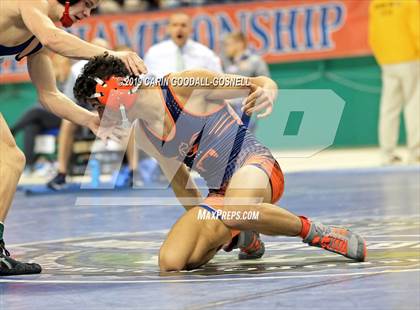 Thumbnail 3 in NCHSAA State 3A Wrestling Championships (Finals) photogallery.