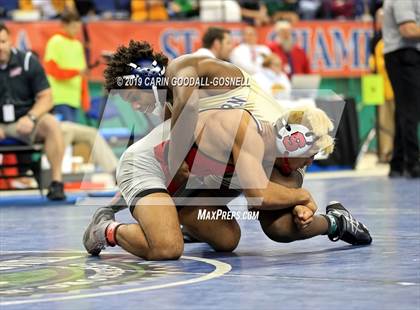Thumbnail 2 in NCHSAA State 3A Wrestling Championships (Finals) photogallery.