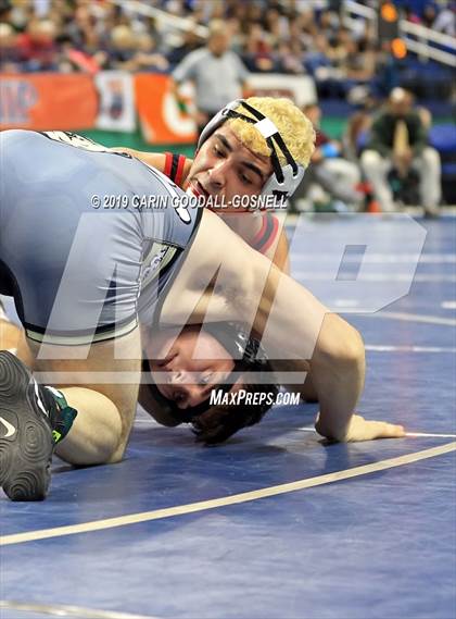 Thumbnail 1 in NCHSAA State 3A Wrestling Championships (Finals) photogallery.