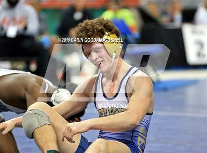 Thumbnail 1 in NCHSAA State 3A Wrestling Championships (Finals) photogallery.