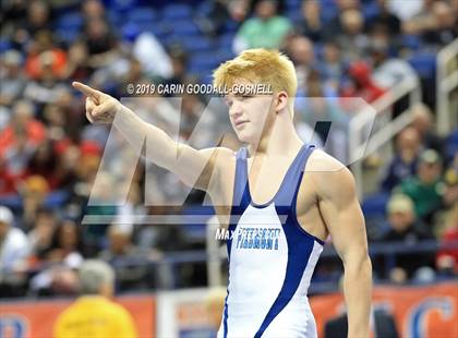 Thumbnail 2 in NCHSAA State 3A Wrestling Championships (Finals) photogallery.