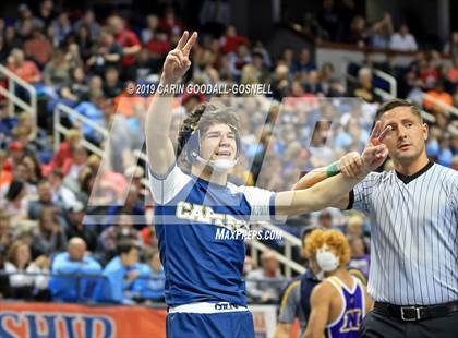 Thumbnail 1 in NCHSAA State 3A Wrestling Championships (Finals) photogallery.
