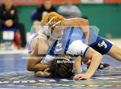 Thumbnail 2 in NCHSAA State 3A Wrestling Championships (Finals) photogallery.