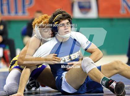 Thumbnail 3 in NCHSAA State 3A Wrestling Championships (Finals) photogallery.