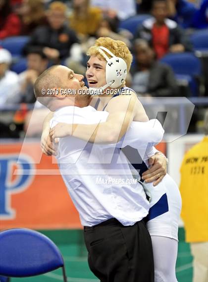 Thumbnail 3 in NCHSAA State 3A Wrestling Championships (Finals) photogallery.