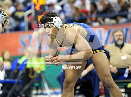 Thumbnail 2 in NCHSAA State 3A Wrestling Championships (Finals) photogallery.