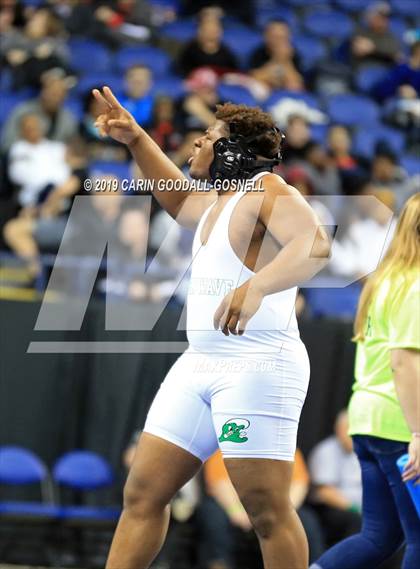 Thumbnail 1 in NCHSAA State 3A Wrestling Championships (Finals) photogallery.