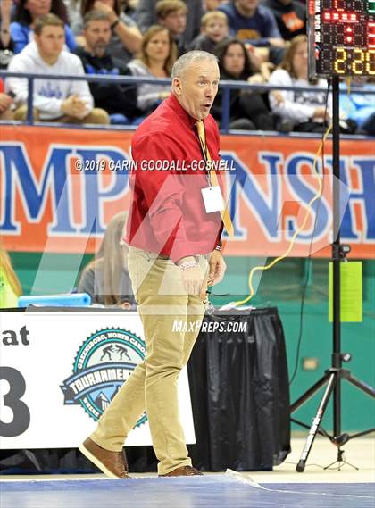 Thumbnail 1 in NCHSAA State 3A Wrestling Championships (Finals) photogallery.