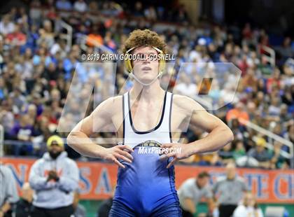 Thumbnail 3 in NCHSAA State 3A Wrestling Championships (Finals) photogallery.