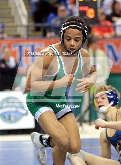 Thumbnail 2 in NCHSAA State 3A Wrestling Championships (Finals) photogallery.