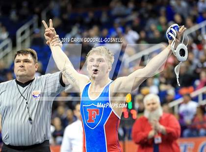 Thumbnail 3 in NCHSAA State 3A Wrestling Championships (Finals) photogallery.