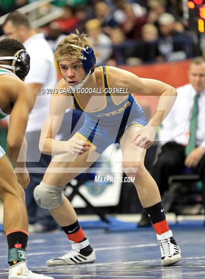 Thumbnail 1 in NCHSAA State 3A Wrestling Championships (Finals) photogallery.