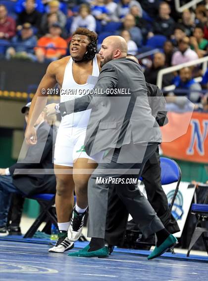 Thumbnail 3 in NCHSAA State 3A Wrestling Championships (Finals) photogallery.