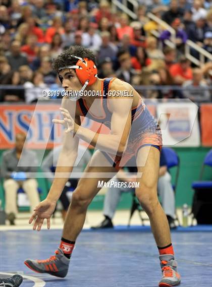 Thumbnail 2 in NCHSAA State 3A Wrestling Championships (Finals) photogallery.
