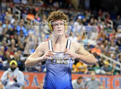 Thumbnail 2 in NCHSAA State 3A Wrestling Championships (Finals) photogallery.
