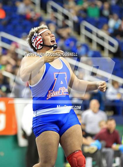 Thumbnail 2 in NCHSAA State 3A Wrestling Championships (Finals) photogallery.