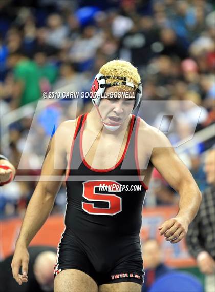 Thumbnail 2 in NCHSAA State 3A Wrestling Championships (Finals) photogallery.