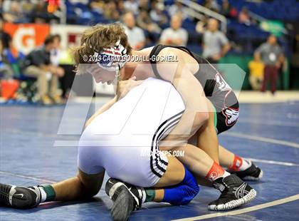 Thumbnail 2 in NCHSAA State 3A Wrestling Championships (Finals) photogallery.