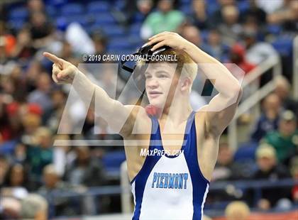 Thumbnail 3 in NCHSAA State 3A Wrestling Championships (Finals) photogallery.