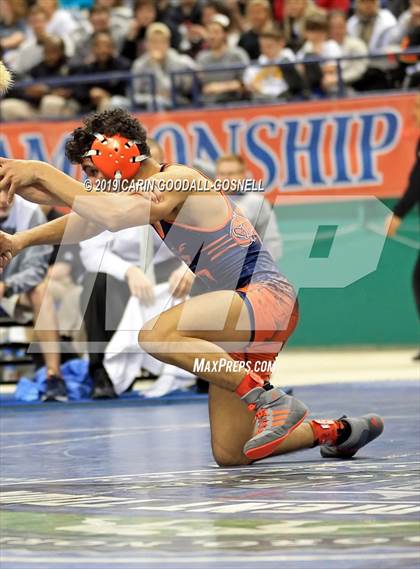 Thumbnail 1 in NCHSAA State 3A Wrestling Championships (Finals) photogallery.