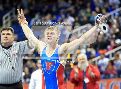 Thumbnail 2 in NCHSAA State 3A Wrestling Championships (Finals) photogallery.