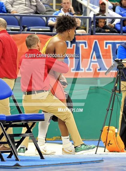 Thumbnail 2 in NCHSAA State 3A Wrestling Championships (Finals) photogallery.
