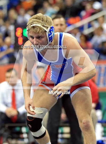 Thumbnail 3 in NCHSAA State 3A Wrestling Championships (Finals) photogallery.